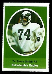 1972 Sunoco Stamps      485     Steve Smith T